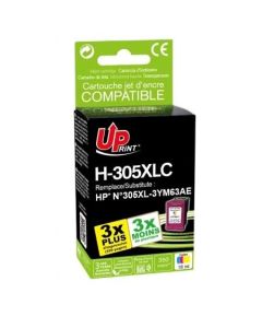Мастилница UPRINT, HP 305XL, 3YM63AE, Цветна