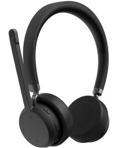 LENOVO Безжични стерео слушалки, Черен