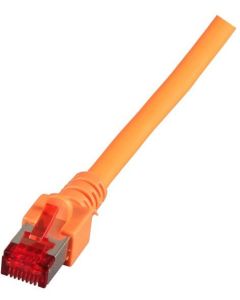 RJ45 пач корда категория 6, S-FTP LSZH, оранжева, EFB