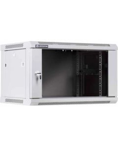 19" Стенен комуникационен шкаф 600x450 мм, светло сив, Linkbasic WCB