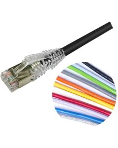 RJ45 пач корда категория 6a, S-FTP, бяла, NETCONNECT