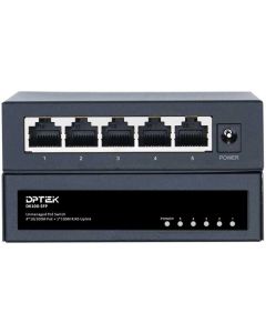 PoE суич 4*10-100M PoE + 1*100M RJ45, 48W