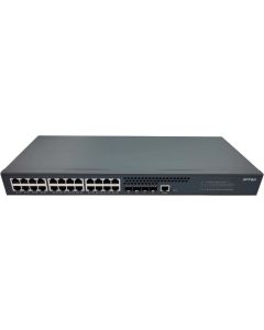 Layer 2+ суич 4x1G-2.5G-10G SFP+ + 24x10-100-1000M RJ45