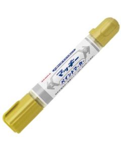 Zebra Перманентен маркер Mckie Extra Bold, двоен, 2-8 mm, златист