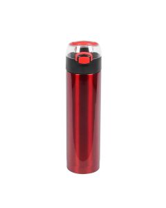 Office 1 Бутилка Metropolis, метална, двустенна, 500 ml, червена