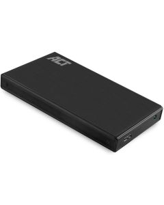 Чекмедже за твърд диск ACT AC1200, SATA, 2.5, USB-A 3.2 Gen1, Черен