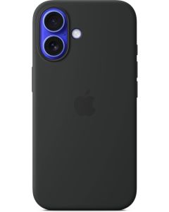 Apple iPhone 16 Silicone Case with MagSafe - Black
