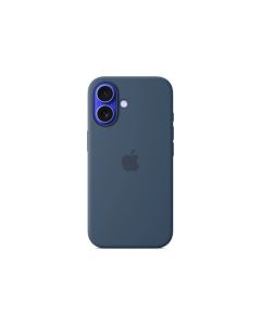 Apple iPhone 16 Plus Silicone Case with MagSafe - Denim