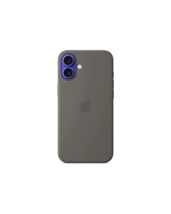 Apple iPhone 16 Plus Silicone Case with MagSafe - Stone Grey