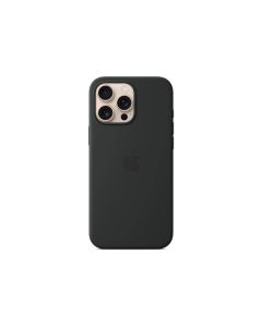 Apple iPhone 16 Pro Max Silicone Case with MagSafe - Черен