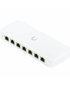 Switch Ubiquiti USW-Ultra-210W, 7-порта PoE+ GbE, 1x PoE++ input. 202W