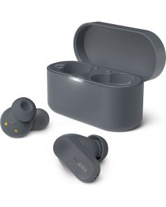 PHILIPS слушалки True wireless, IPX4 моно режим до 24 часа време за възпроизвеждане, Сив