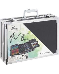 Nassau Комплект за рисуване, в метално куфарче, 145 части