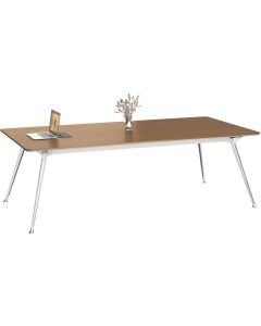 Работно RFG Заседателна маса Paris, 2400 х 1200 х 750 mm, орех и сиво