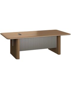 Работно RFG Заседателна маса Parma, 2400 х 1200 х 750 mm, орех и сиво