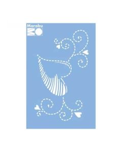 Marabu Шаблон Сърце, 10 х 15 cm