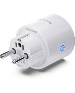 Sharp SG-PH01EW-1P - WiFi Smart Plug , 802.11 b/g/n (2.4GHz), Child Protection