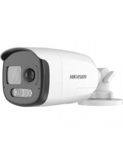 HikVision DS-2CE12DF3T-PIRXOS, 2MP, 2.8mm, ColorVu PIR Siren Audio Fixed Bullet Camera