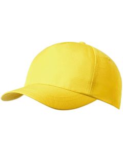 Cool Бейзболна шапка Rick, 5-панелна, детска, полиестер, жълта