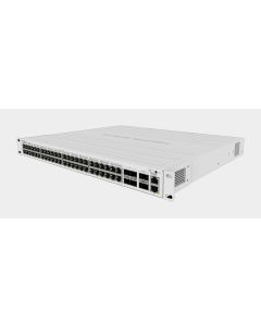 Switch MikroTik CRS354-48P-4S+2Q+RM, 2xQSFP, 4xSFP+, 650MHz, 48xRJ45 Gbit PoE