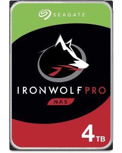 Seagate Ironwolf PRO - 4 TB, 7200rpm, 6Gb/s SATA, 256MB, 3.5 инча