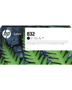 HP 832, еднолитрова черна латексова; 4UV75A