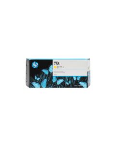 HP 738 300-ml Yellow DesignJet Ink Cartridge