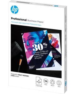 HP Prof Biz Gls 180g A4 150sh FSC Paper