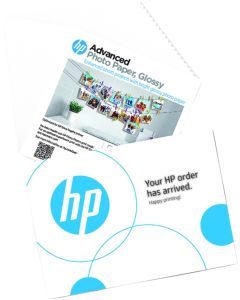 HP Advanced Photo Paper Gloss 5x5 in 127x127 mm - 20 sheets