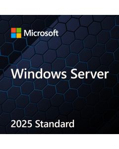 Windows Svr Std 2025 64Bit English 1pk DSP OEI DVD 16 Core