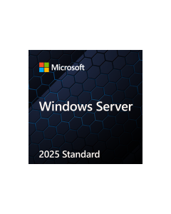 Windows Svr Std 2025 64Bit English 1pk DSP OEI DVD 24 Core