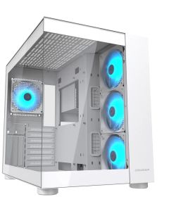 COUGAR FV150 RGB PC Case, Mid tower, Бял