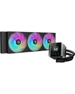 DeepCool водно охлаждане Water Cooling MYSTIQUE 360 ARGB - LCD Screen