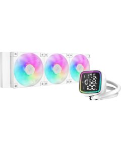 DeepCool водно охлаждане Water Cooling LD360 WH - LED Display, A-RGB