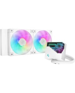 DeepCool водно охлаждане Water Cooling LT240 WH - Addressable RGB