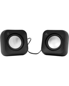 SBOX SP-203B : Тонколони, 2 x 2.2W, Черен