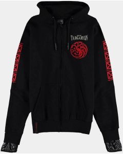 Суичър DIFUZED GOT - House Of The Dragon - Men&amp;#039;s Hero Item Zipper, XL