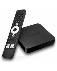 Thomson Streaming Box 240UK, 2GB RAM, 8GB Flash памет, 4K UHD, Google TV, Google Voice Control, Wifi, Googlecast вграден