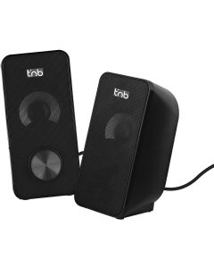 TNB Тонколони Office, 2 х 3W, Черни