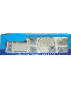 Комплект за баня 7100, хром, 6 части
