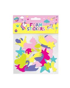 Moxy Стикери Еднорог, от пяна