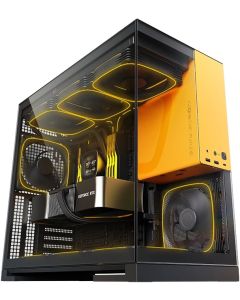 Geometric Future кутия Case EATX - Model 5 Black-Yellow