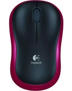 МИШКА LOGITECH M185 - Wireless / Безжична - Red - PN 910-002237