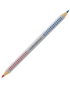 Faber-Castell Молив Jumbo Grip, двуцветен, син и червен