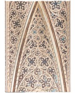 Paperblanks Планер Duomo di Milano, Midi, вертикален, твърда корица, 80 листа, за 2025 година