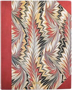 Paperblanks Планер Rubedo, Ultra, 1 ден на страница, мека корица, 216 листа