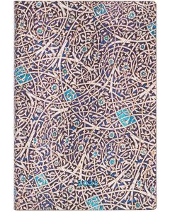Paperblanks Планер Granada Turquois, Mini, хоризонтален, мека корица, 88 листа, за 2025 година