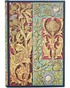 Paperblanks Планер Wild Thistle, Mini, 208 листа, за 2025 година
