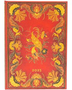Paperblanks Планер Fiammetta, Midi, Verso, твърда корица, 80 листа, за 2025 година