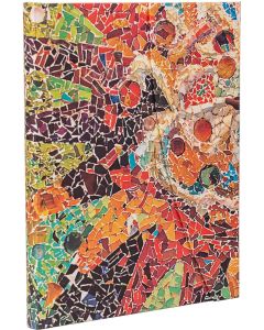 Paperblanks Тефтер Gaudi's Sun, Ultra, широки редове, твърда корица, 72 листа